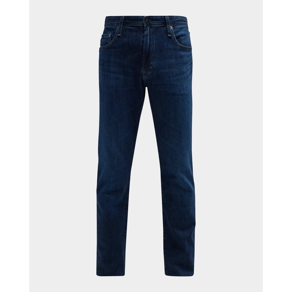 Mens AG Tellis Modern Slim Jeans Dark Indigo Sueded Velvet Texture 36x34 31 Insm